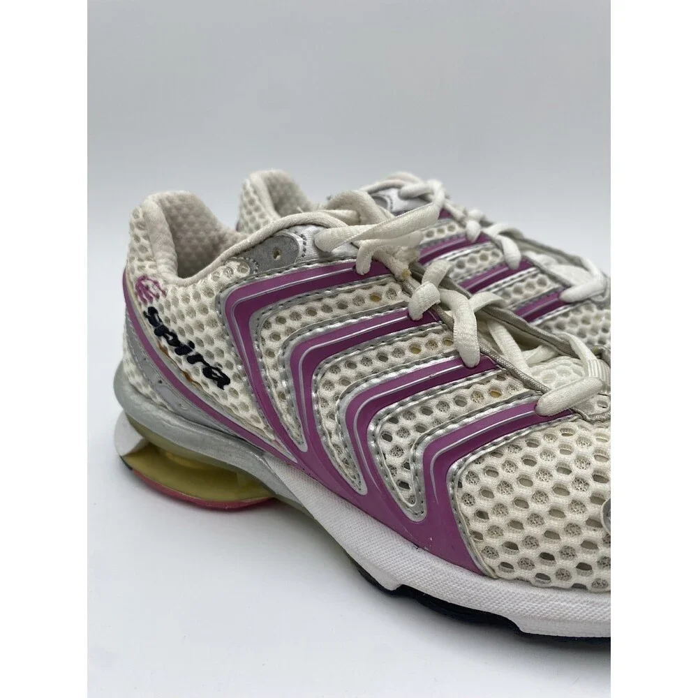 Spira STRIKER Women's LIGHTLY USED Walking Shoe White/Cotton Candy US Size 5.5